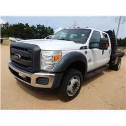 2012 FORD F450 Flatbed Truck