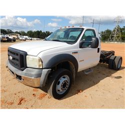 2006 FORD F550 Cab and Chassis Truck