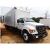 Image 4 : 2013 FORD F750 Box Truck / Cargo Van