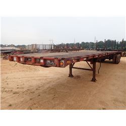 1987 TRAILMOBILE F71T-5UAA Flatbed Trailer