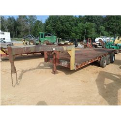 HOMEMADE GOOSENECK Tag Trailer