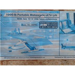 TMG INDUSTRIAL TMG-100PML PORTABLE LIFT Miscellaneous