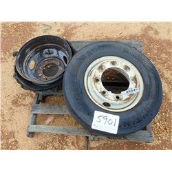 (1) CONTINENTAL  HTL2 Tire