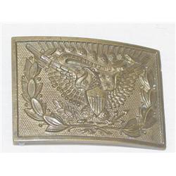 19TH CENT. AMERICAN MILITARY BRASS BUCK