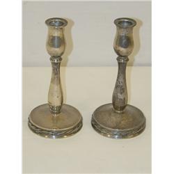 (2) STONEWARE BOTTLES: (1) 9 3/4" IMPRE