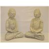 Image 1 : PR. 20TH CENT. CARVED MARBLE STATUES (S