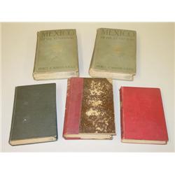 TRAVEL. A Group of 5 Volumes as Listed. Hard Cover. Ex-