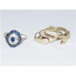 LADIES YELLOW GOLD OPENING CLADDAUGH RI