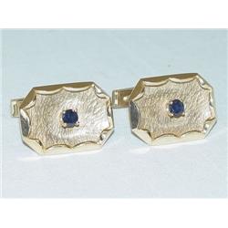 PR. 14K YELLOW GOLD RECTANGULAR CUFF LI