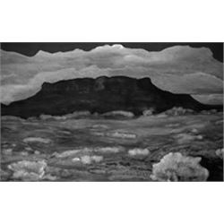 Black Mesa N.M. 1988 Pencil Sketch