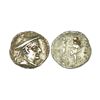 Image 1 : Ancient India: Indo-Greeks, Antimachus I Theos (180-165 BC), silver obol, 0.64g