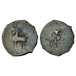 Ancient India: Post-Mauryan tribal republics, Yaudheyas, 'Brahmanya Deva', 4.88g