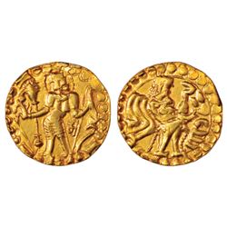 Ancient India: Samatata region, anonymous gold dinar, (550-650 AD), 5.54g