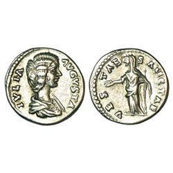 Ancient World: Roman Empire, Julia Domna Augusta (194-217 AD), 3.57g