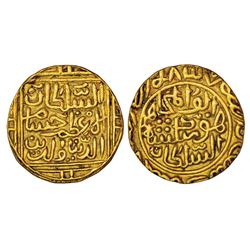 Sultanates: Malwa Sultan, Hisam al-Din Hushang Shah (1405-1435 AD), gold tanka, AH 837, 11.03g