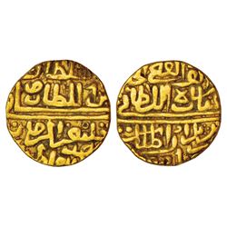Sultanates: Malwa Sultan, Ghiyath Shah (1469-1500 AD), gold tanka,Dar al-Mulk Shadiabad mint, 10.80g