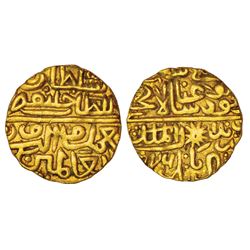 Sultanates: Malwa Sultan, Ghiyath Shah (1469-1500 AD), gold tanka,Dar ul-Mulk Shadiabad mint, 11.07g