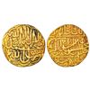 Image 1 : Mughals: Akbar (1556-1605 AD), gold mohur, 10.91g, Dar ul-Khilafat Agra mint
