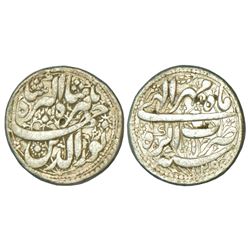 Mughals: Jahangir (1605-1627 AD), silver rupee, 11.32g, Agra mint, Mihr