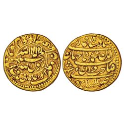 Mughals: Shah Jahan (1628-1658 AD), gold mohur, 10.81g, Lahore mint, AH 1042/RY 5