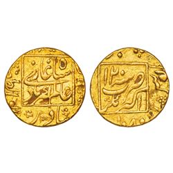 Mughals: Aurangzeb (1658-1707 AD), gold mohur, Akbarnagar mint, 10.93g, AH1080/RY12