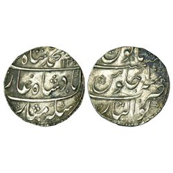Mughals: Muhammad Shah (1719-1748 AD), silver rupee, 11.34g, Gwalior mint