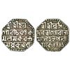 Image 1 : Independent Kingdoms: Assam, Gaurinatha Simha (1780-1795 AD), silver rupee, sake 1716, 11.31g