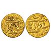 Image 1 : Independent Kingdoms: Maratha Confederacy, gold mohur, 10.95g, Dar us-Sarur Burhanpur mint