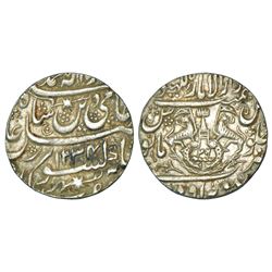 Princely States: Awadh, Ghazi ud-Din Haidar (1819-1827 AD), silver rupee, Lakhnau mint