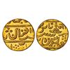 Image 1 : Princely States: Gwalior, Jayaji Rao (1843-1886 AD), gold mohur, 10.72g, Lashkar mint