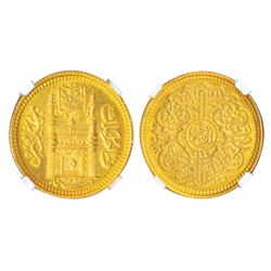 Princely States: Hyderabad, Mir Mahbub Ali Khan (1869-1911 AD), gold ashrafi