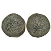 Image 1 : Princely States: Kalat, Khudadad Khan (1856-1893 AD), copper falus, 3.80g