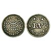 Image 1 : Princely States: Travancore, Rama Varma IV (1860-1880 AD), silver velli fanam, 1.45g