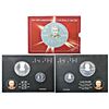 Image 1 : Republic India: 2009, 200th Birth Anniversary of Louis Braille, Proof set of 2 coins, Kolkata mint