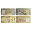 Image 1 : Paper Money: Fancy number notes (2), 1x 100 rupees and 1x 500 rupees