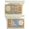 Image 1 : Paper Money: 2 rupees, misprint, ND (1985-1990), aryabhatta series, signed by R.N. Malhotra