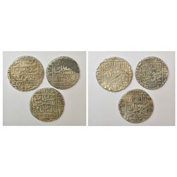 Large Lots: A group of 3 Delhi sultans coins