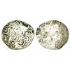 Image 1 : Ancient India: Archaic silver punch-marked coin, middle Gangetic Valley series, Vimshatika, 4.15g