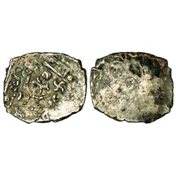 Ancient India: Archaic silver punch-marked coin, Saurashtra region, 1.00g