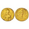 Image 1 : Ancient India: Kushan, Huvishka (155-192 AD), gold dinar, Gobl 244, mint I (A) 3rd emission, 7.65g