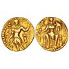 Image 1 : Ancient India: Gupta Empire, gold dinar of Samudra Gupta (335-380 AD),'standard/javelin' type, 7.68g