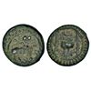 Image 1 : Ancient India: Vishnukundin,  uninscribed coin, (500-600 AD), 6.83g