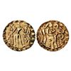 Image 1 : Ancient India: Samatata region, gold dinar of Rajabhata of Khadga dynasty, (675-700 AD), 5.67g