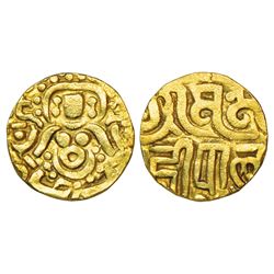 Medieval India: Contemporary dynasty of Yadavas of Tribhuvanagiri Mahi Pala (1100 AD), 3.93g