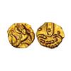 Image 1 : Medieval India: Banas of Madurai, Samarakolakalan (1469 AD), gold fanam, 0.29g