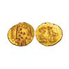 Image 1 : Medieval India: Marathas of Gingee, Raja Ram (1690-1698 AD), gold fanam, 0.34g