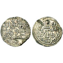Sultanates: Bengal Sultan, Saif al-Din Hamzah Shah (1410-1412 AD), silver tanka, 10.10g