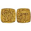 Image 1 : Sultanates: Malwa Sultan, Ala al-Din Mahmud Shah I (1436-1469 AD), gold square ¼ tanka, 3.21g