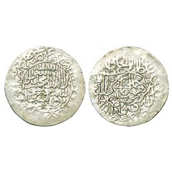 Mughals: Humayun (1st reign 1530-1540 AD), silver shahrukhi, Agra mint, AH944, 4.77g