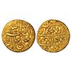 Image 1 : Mughals: Akbar (1556-1605 AD), gold mohur, 10.93g, Agra mint (fully visible), Ardibihist 49